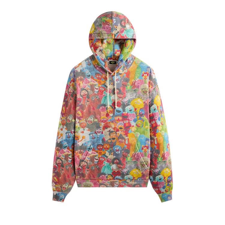 Kith x Sesame Street Family Williams III Hoodie Multicolor