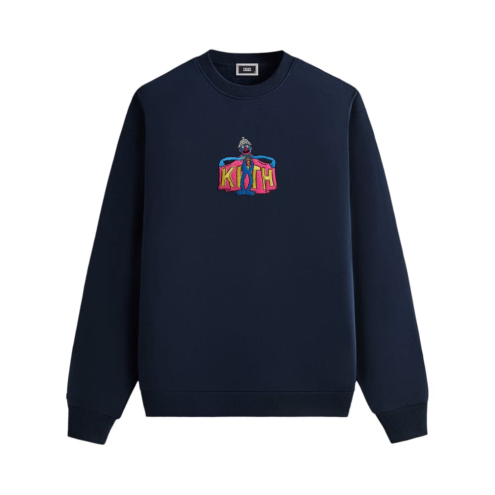 Kith x Sesame Street Super Grover Nelson Crewneck Nocturnal