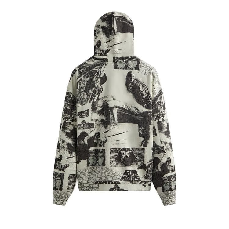 Kith x Star Wars Darth Vader Illustration Hoodie Waffle