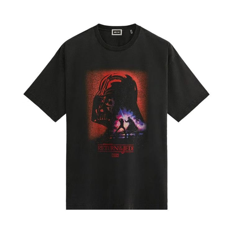 Kith x Star Wars Darth Vader Poster Vintage T-Shirt Black