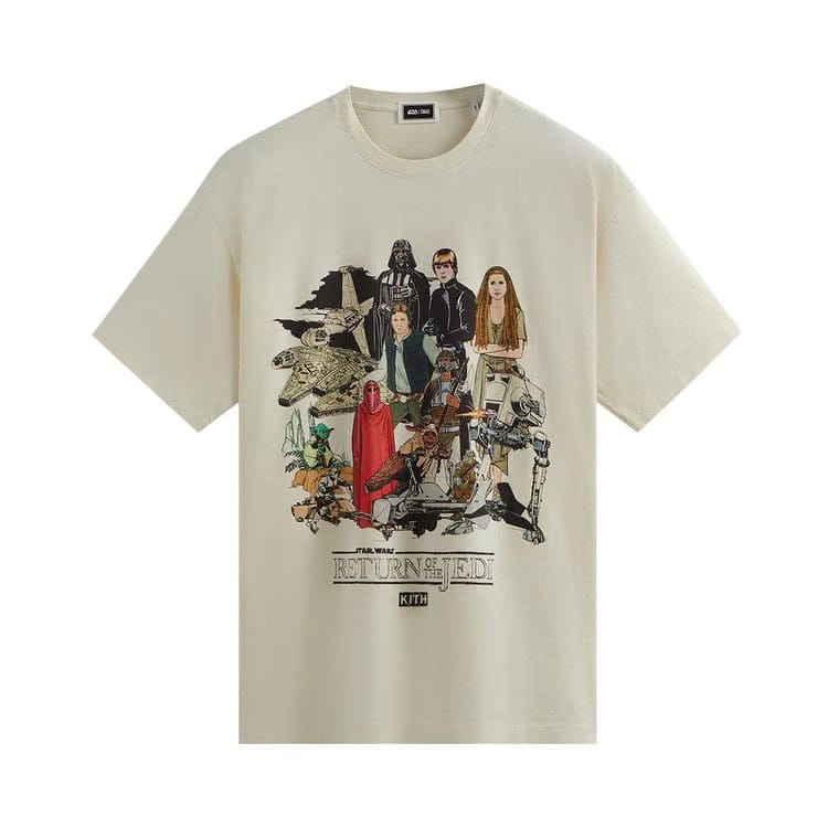 Kith x Star Wars Illustration Vintage T-Shirt Sandrift