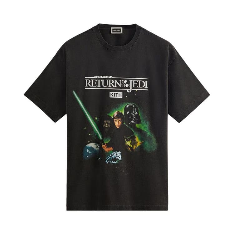 Kith x Star Wars Luke Poster Vintage T-Shirt Black