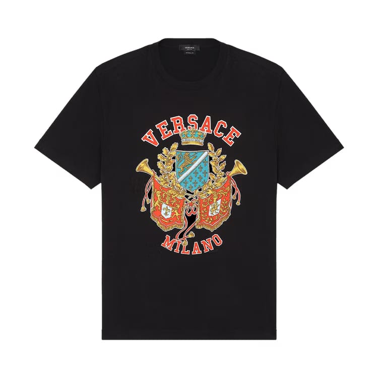 Versace Royal Rebellion T-Shirt Black