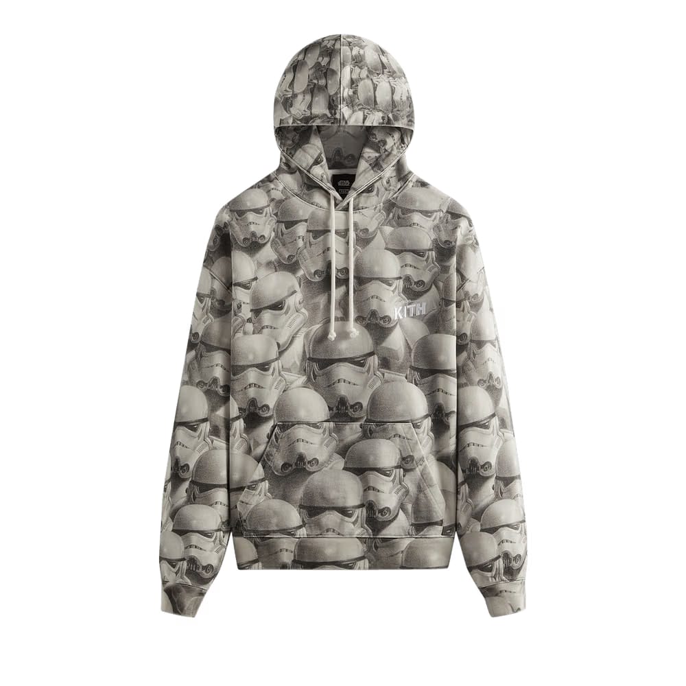 Kith x Star Wars Stormtrooper Vintage Hoodie Waffle