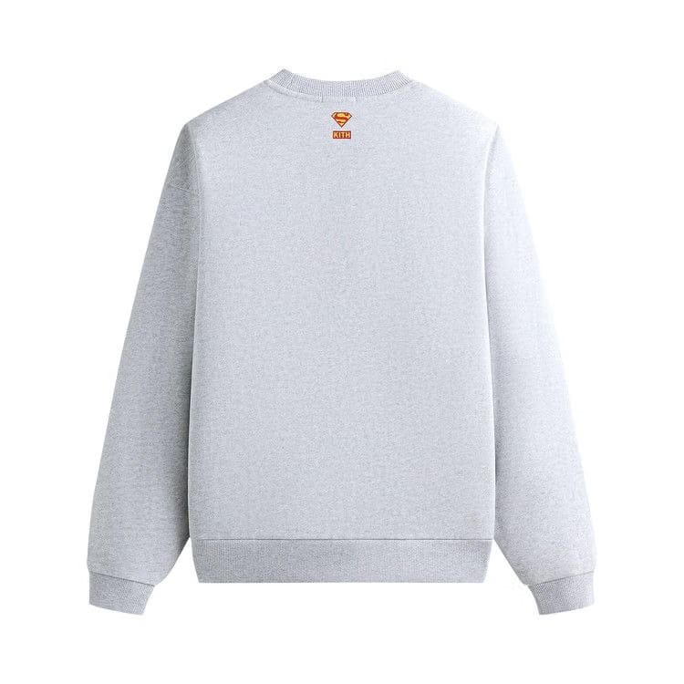 Kith x Superman Action Comics Nelson Crewneck Light Heather Grey
