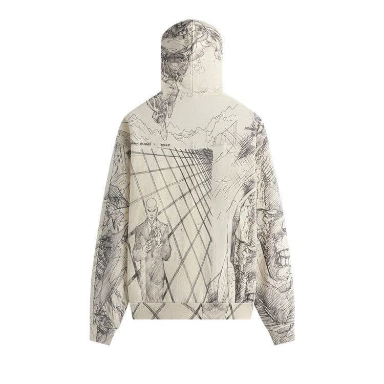 Kith x Superman Sketch Nelson Hoodie Sandrift