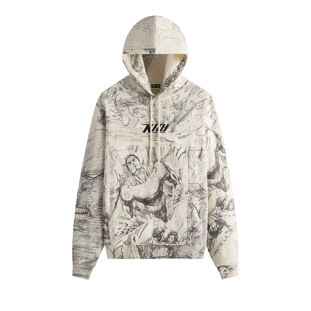 Kith x Superman Sketch Nelson Hoodie Sandrift