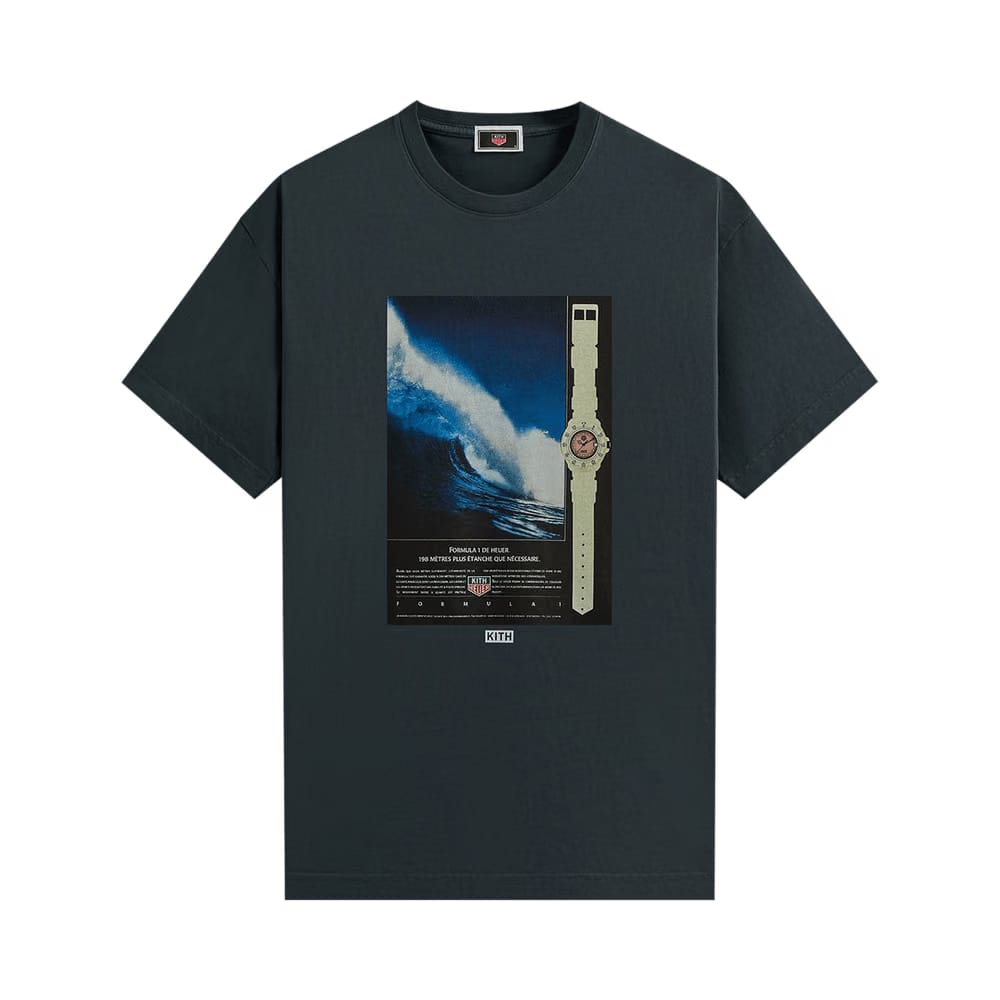 Kith x TAG Heuer Formula 1 Miami Vintage T-Shirt Nocturnal