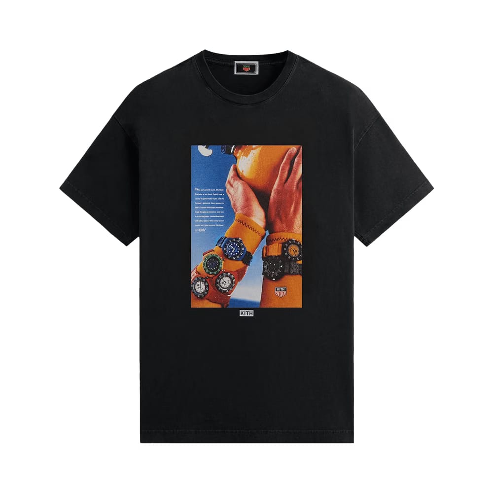 Kith x TAG Heuer Formula 1 Scuba Vintage T-Shirt Black