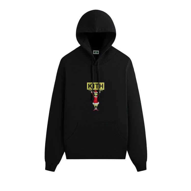 Kith x The Grinch Classic Logo Williams III Hoodie Black Beauty
