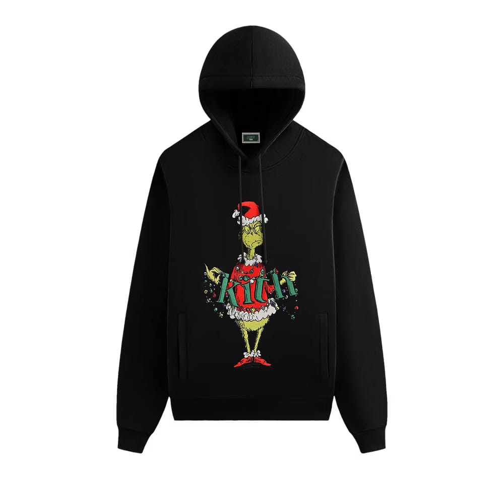Kith x The Grinch Ornament Williams III Hoodie Black