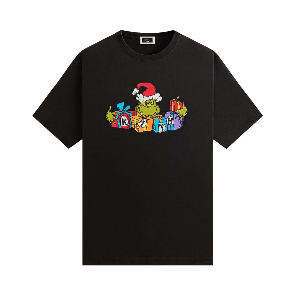 Kith x The Grinch Presents T-Shirt Black