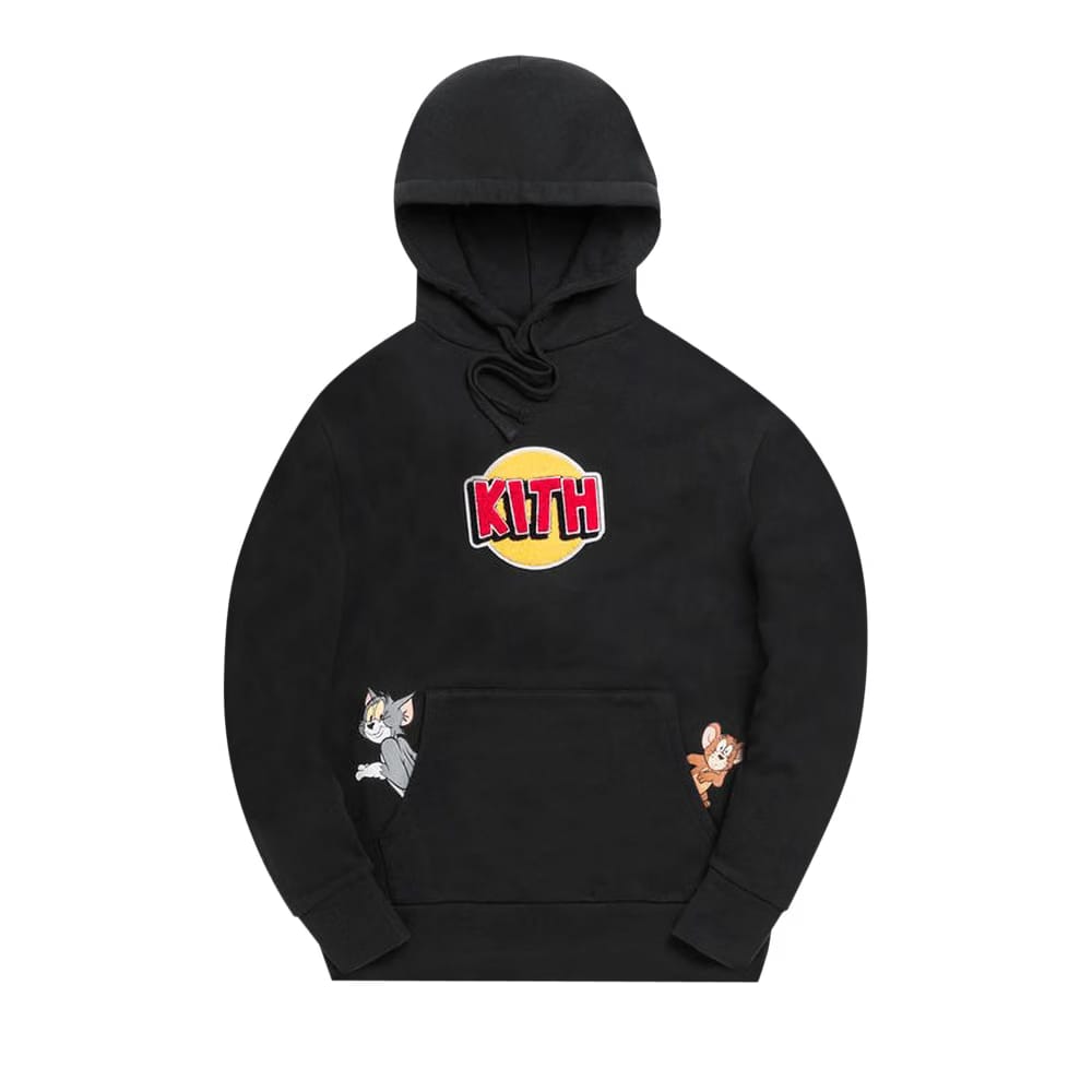 Kith x Tom & Jerry Hoodie Black