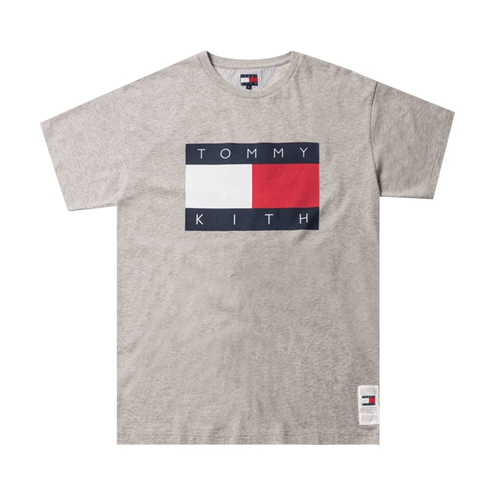Kith x Tommy Hilfiger Logo T-Shirt Grey