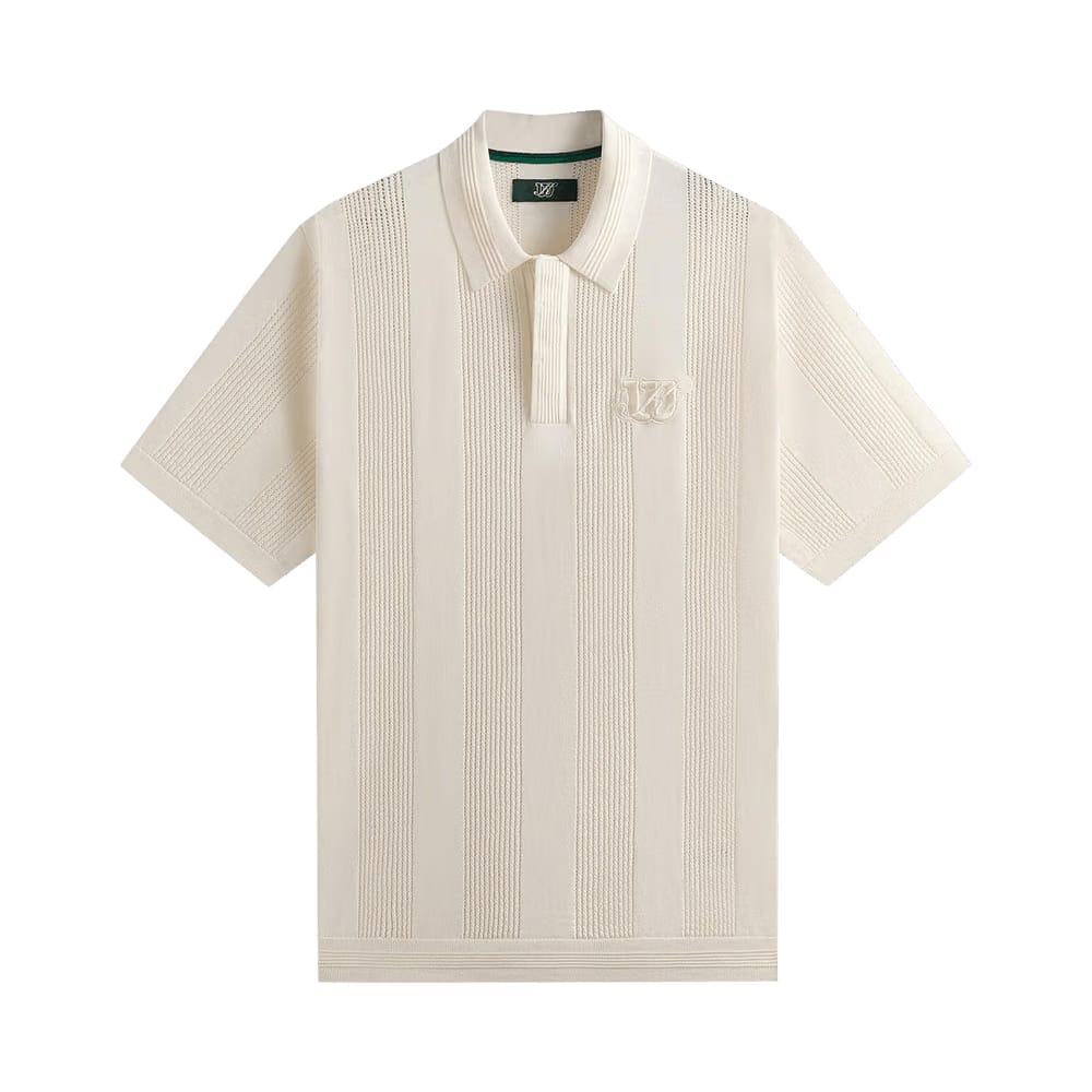 Kith x Wilson Crochet Polo Sandrift
