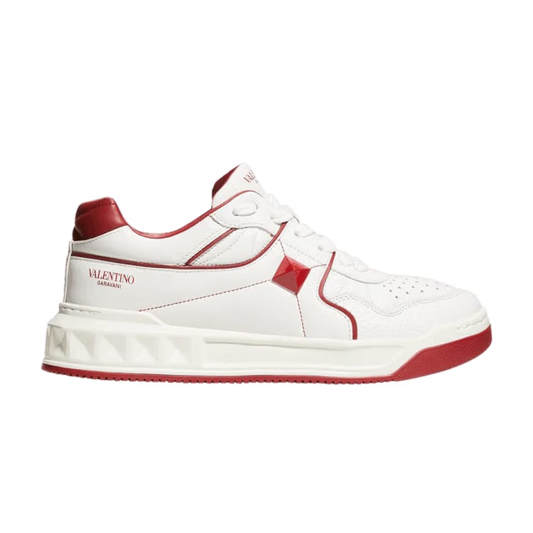 Valentino Wmns One Stud Low 'Red Hardware'