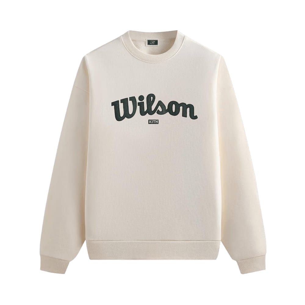 Kith x Wilson Nelson Crewneck Sandrift