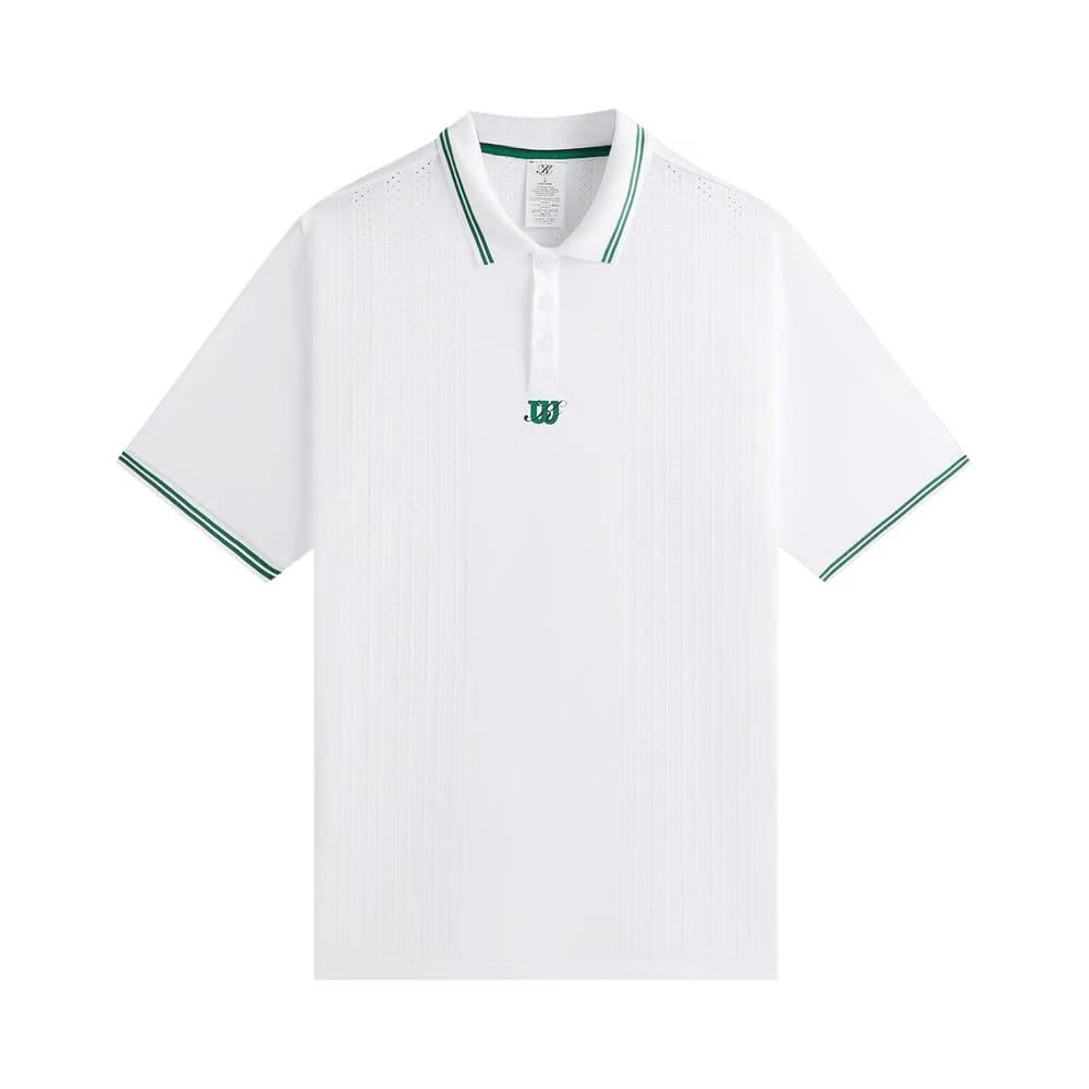 Kith x Wilson Renshaw Court Polo White