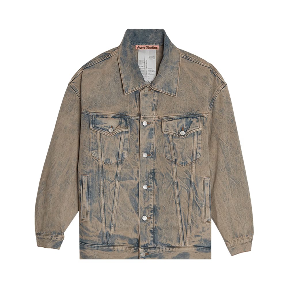 Acne Studios Denim Jacket Light Blue/Brown