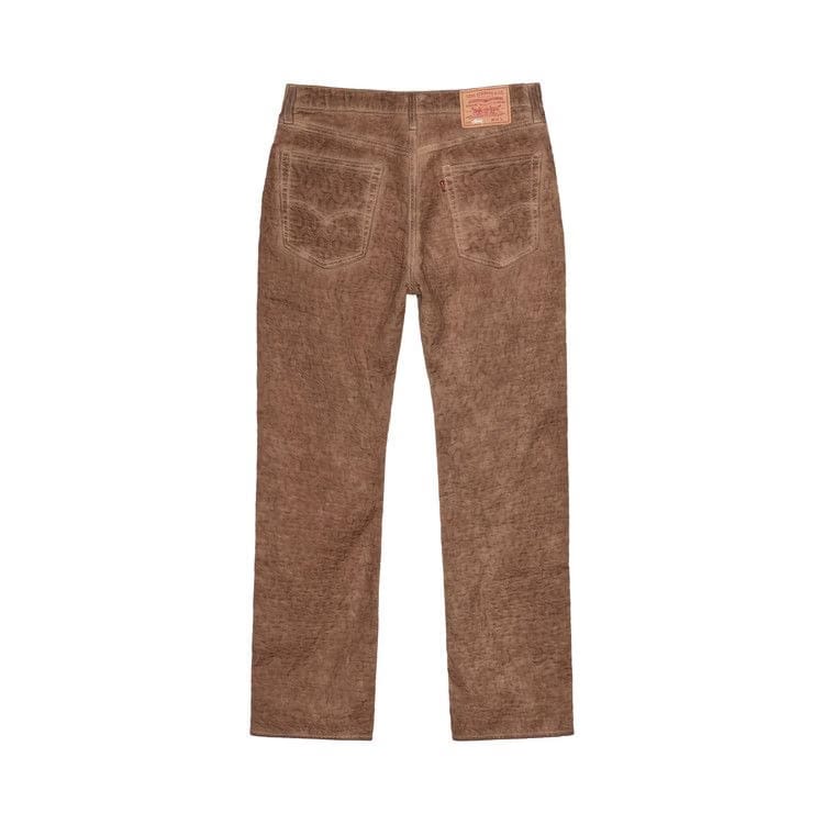 Levi's x Stussy Dyed Jacquard Jean Brown
