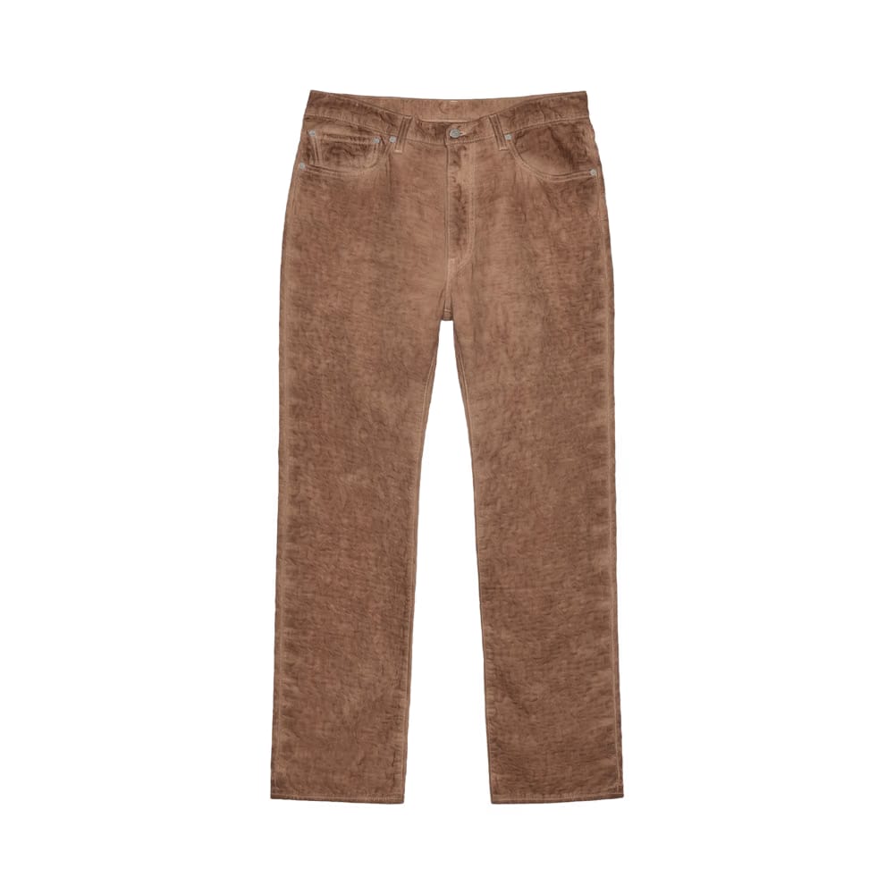 Levi's x Stussy Dyed Jacquard Jean Brown