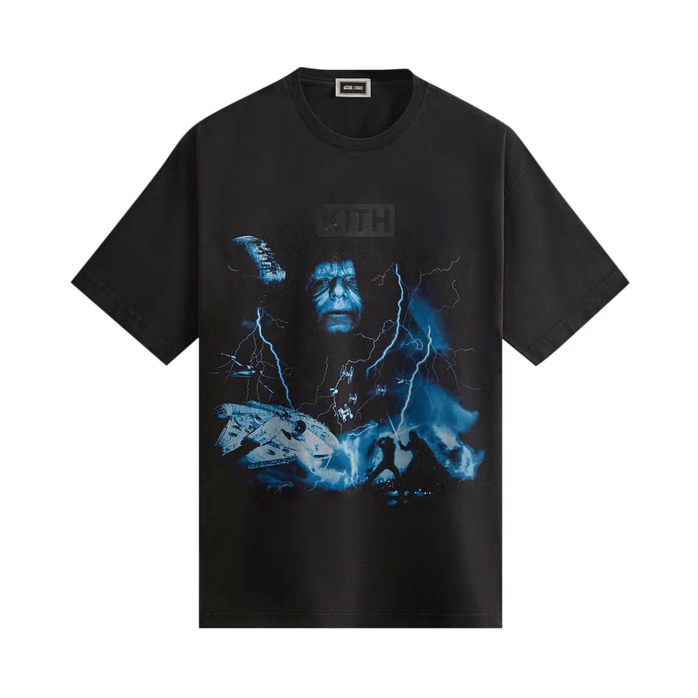 Kith x Star Wars Emperor Vintage T-Shirt Black
