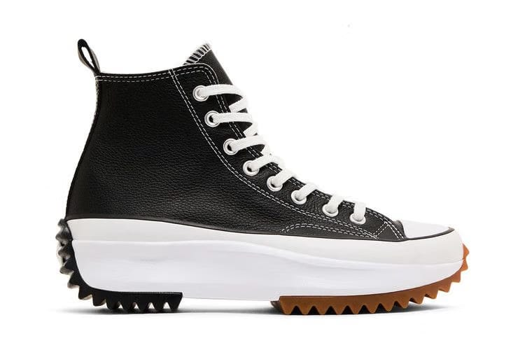 Converse Run Star Hike Hi Black White Gum