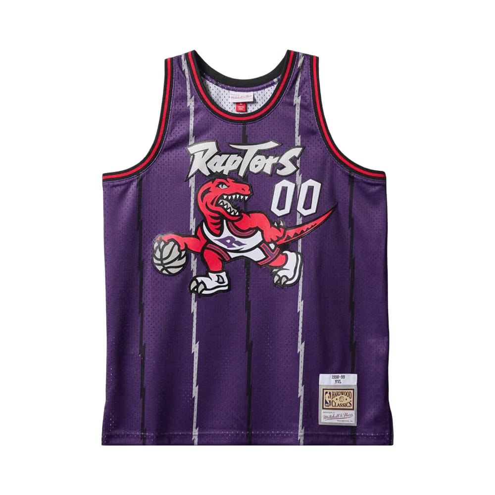 Mitchell & Ness x Playboi Carti x NBA Toronto Raptors 1998 Jersey Purple