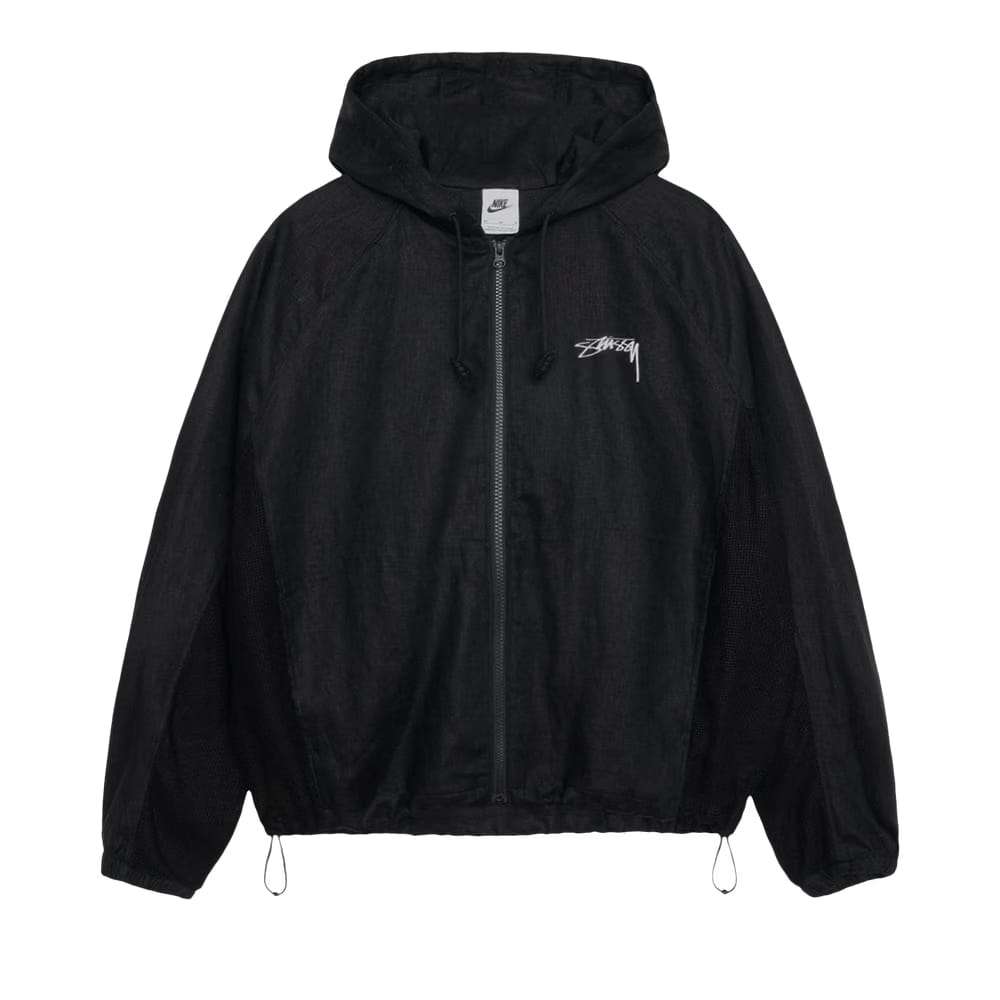 Nike x Stussy Linen Shell Jacket Black