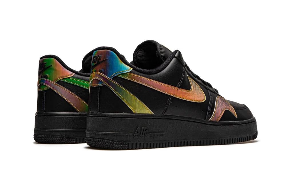 Nike Air Force 1 Low Misplaced Swooshes Black Multi