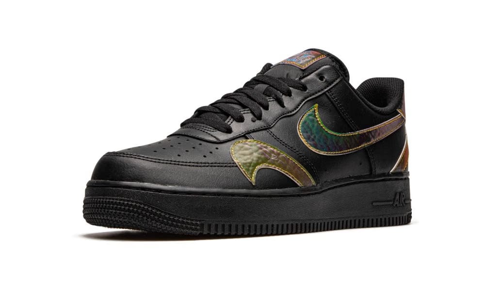 Nike Air Force 1 Low Misplaced Swooshes Black Multi