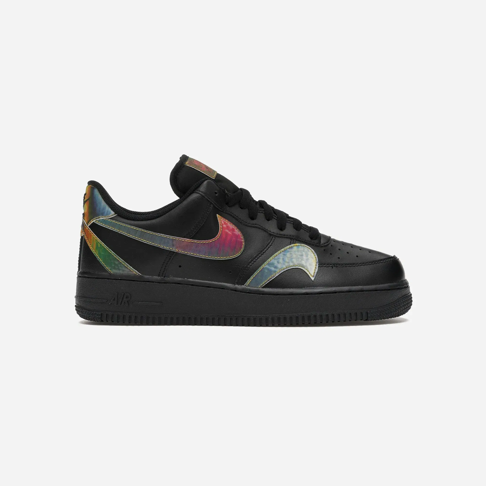 Nike Air Force 1 Low Misplaced Swooshes Black Multi