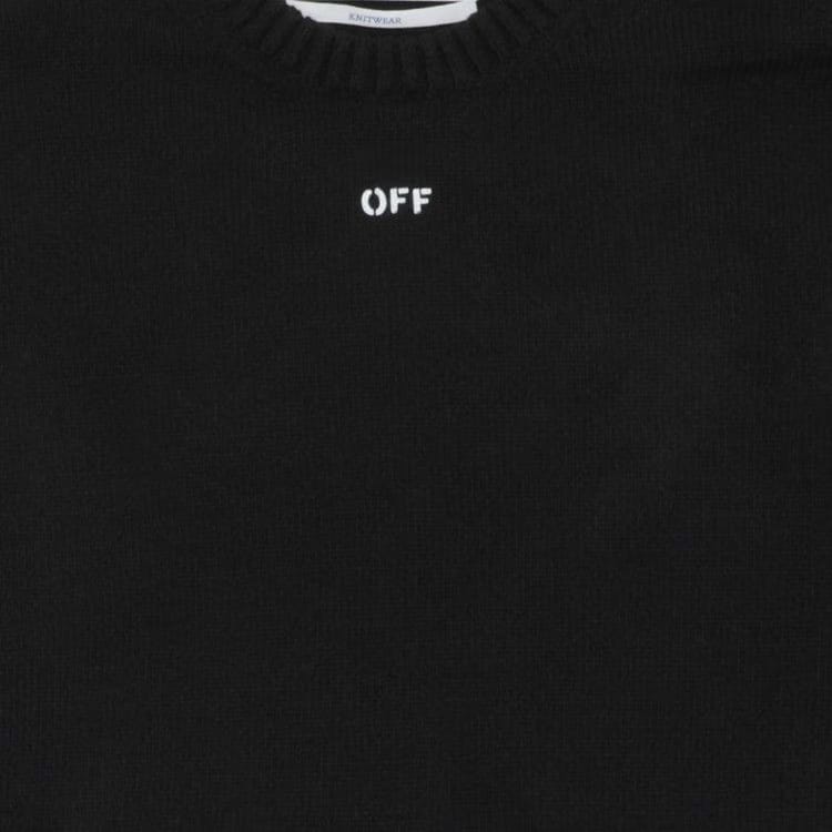 Off-White Arrow Crewneck Sweater Black/High Rise