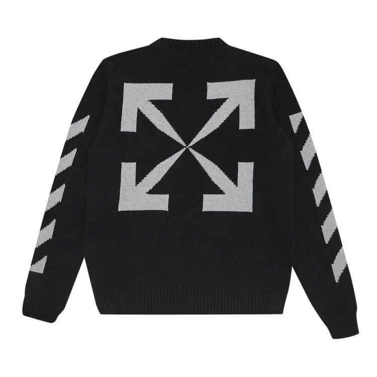 Off-White Arrow Crewneck Sweater Black/High Rise