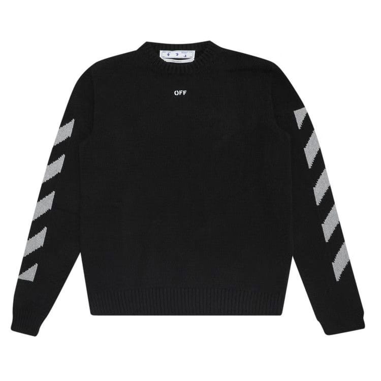 Off-White Arrow Crewneck Sweater Black/High Rise