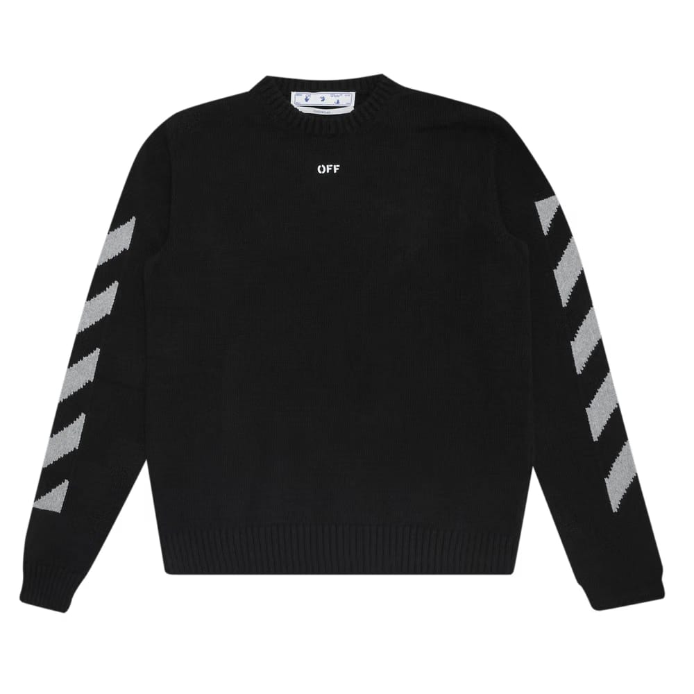 Off-White Arrow Crewneck Sweater Black/High Rise