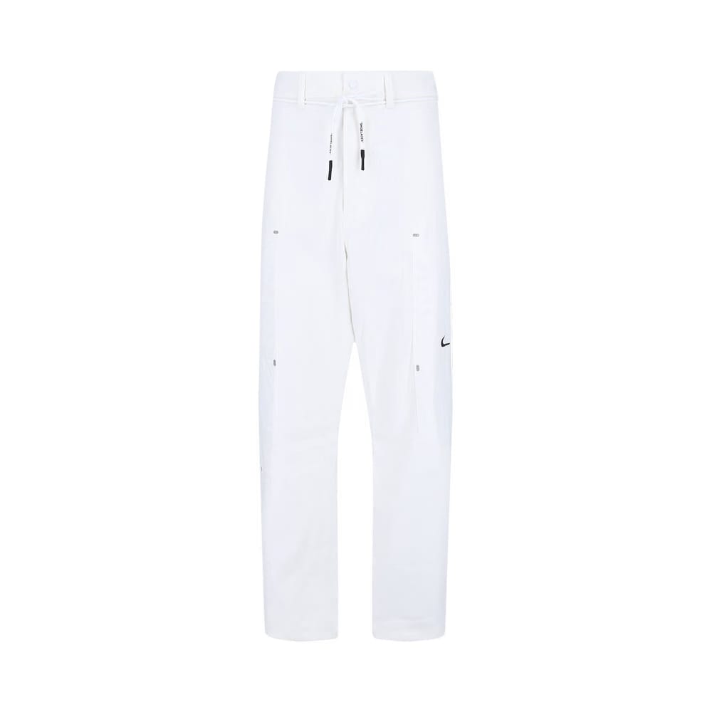 Off-White x Nike Techno Fabric Track Pants White