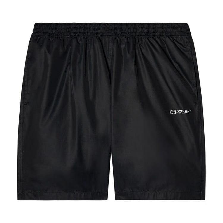 Off-White Arrow Surfer Swimshorts Black/White