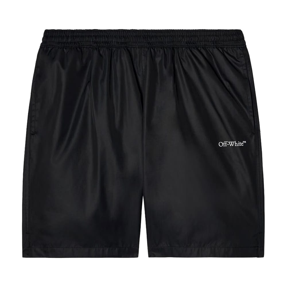 Off-White Arrow Surfer Swimshorts Black/White