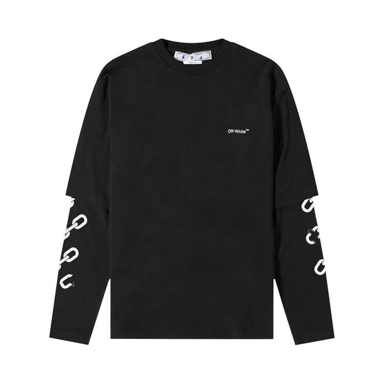 Off-White Chain Arrow Double T-Shirt Black