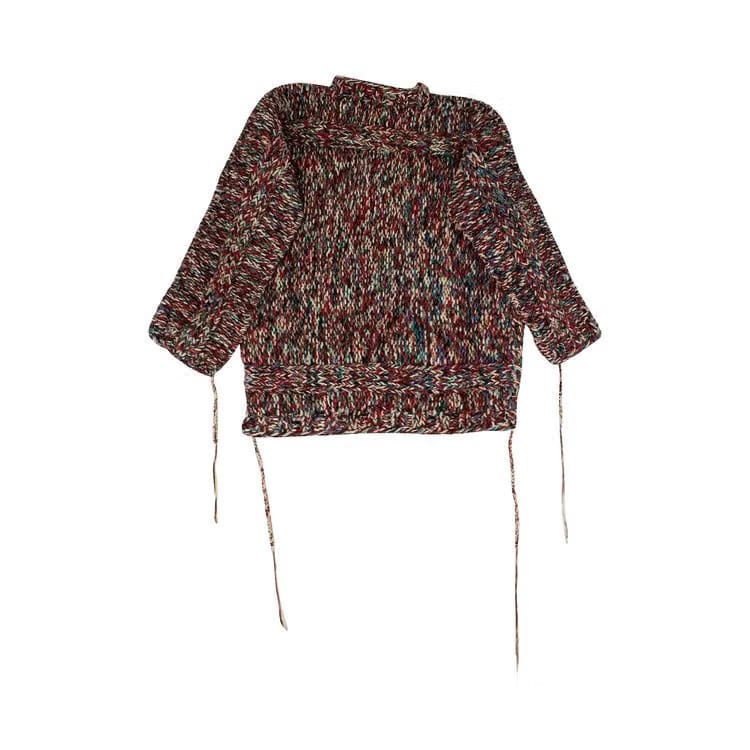 Off-White Climb Rope Sweater Red/Multicolor