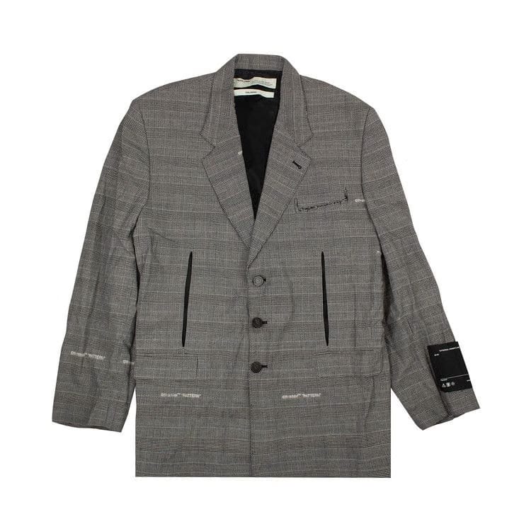 Off-White Constructed Blazer Grey
