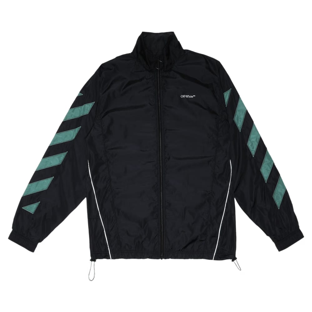 Off-White Diag Nylon Jacket Black/White