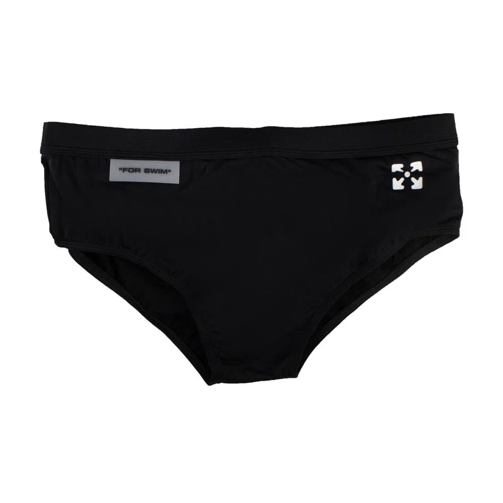 Off-White For Swim Swim Trunks Black