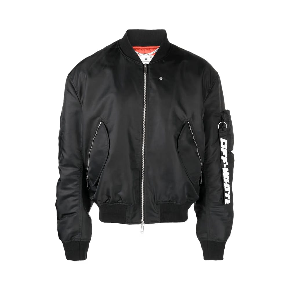 Off-White Industrial Bomber Jacket Black