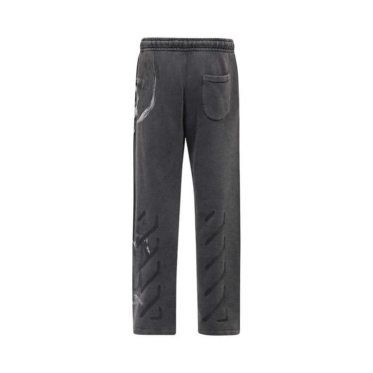 Off-White Jersey Joggers Black/Grey