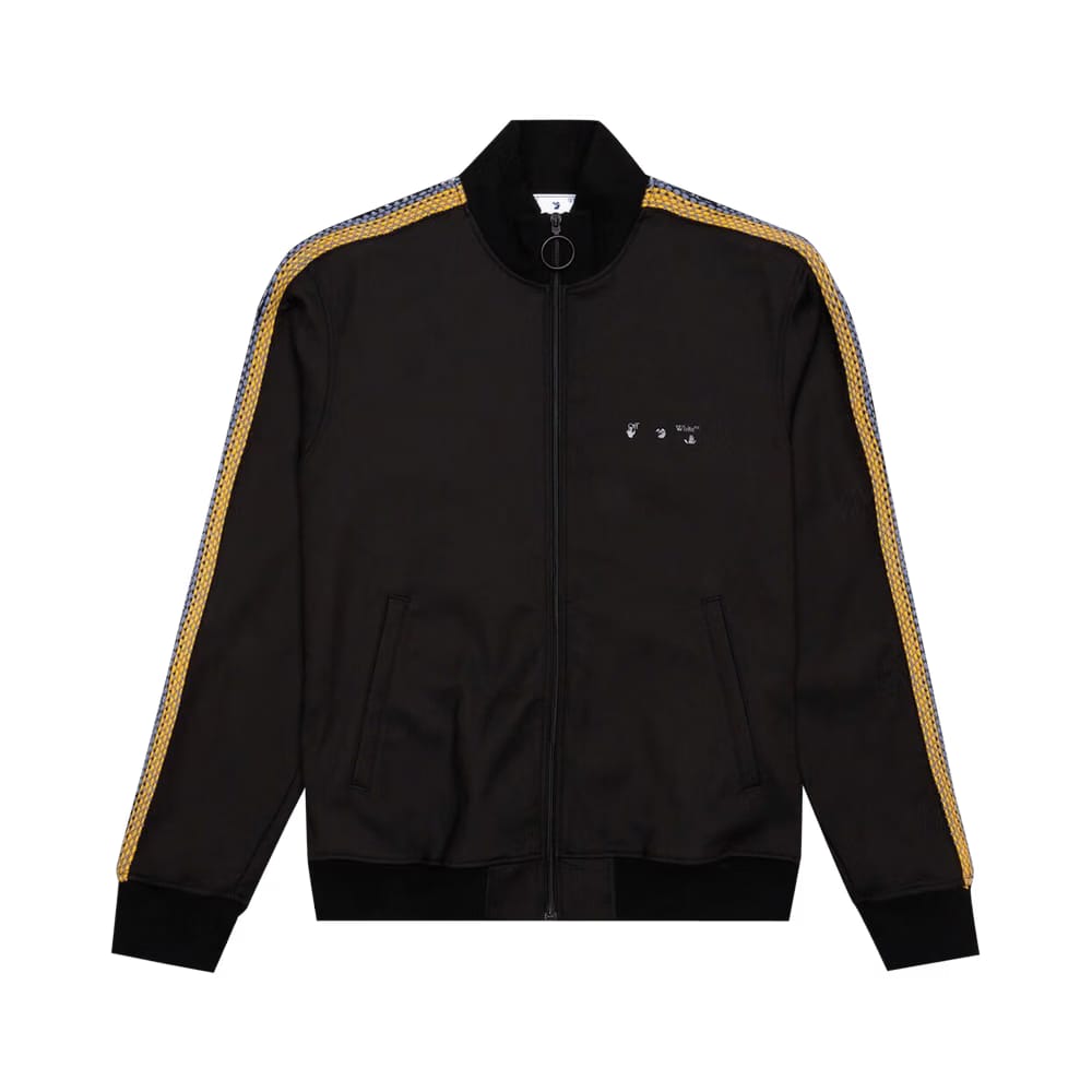 Off-White Logo Dogo Jacket Black/White