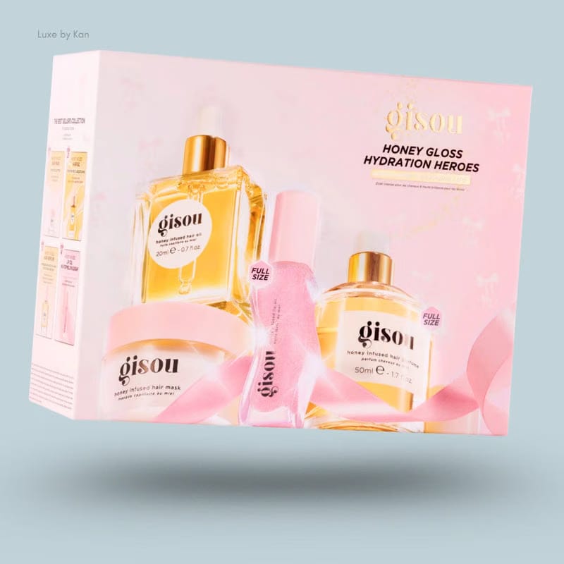 GISOU Honey Gloss Hydration Heroes