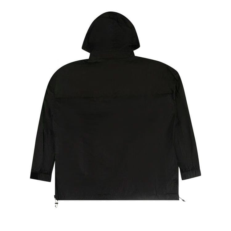 Off-White Logo Print Windbreaker Jacket Black