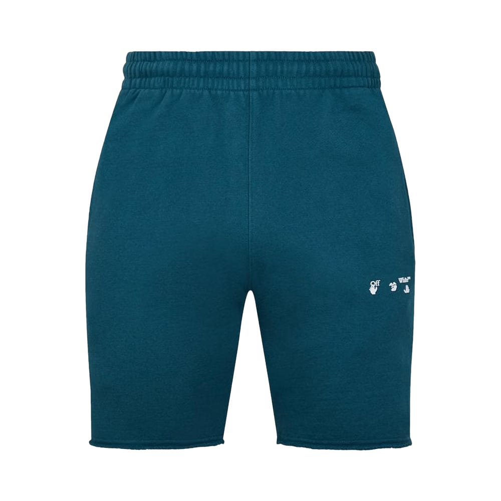 Off-White Logo Sweatshorts Jade